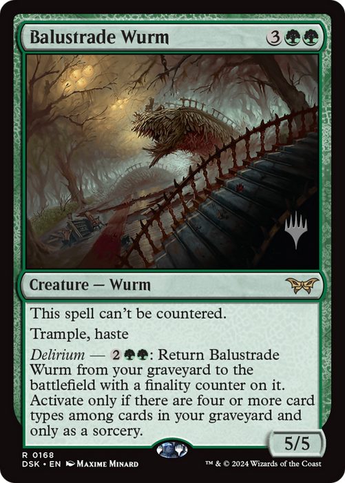 Balustrade Wurm (PPDSK-168P) - rare