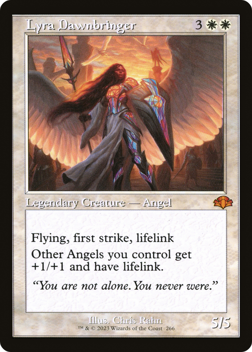 Lyra Dawnbringer (DMR-266) - mythic - Foil