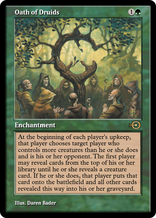 Oath of Druids (PRM-36092) - rare - Foil