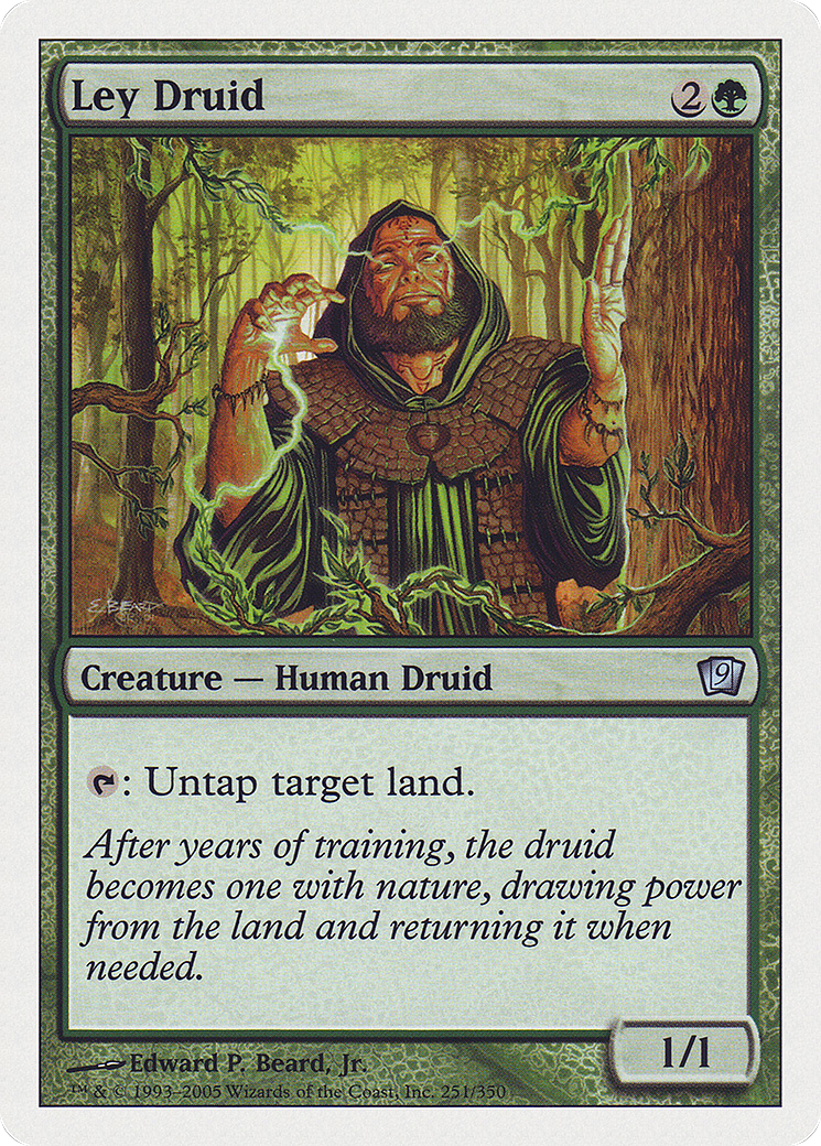 Ley Druid (9ED-251) - uncommon