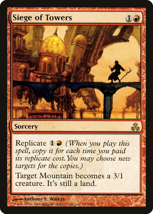 Siege of Towers (GPT-076) - rare - Foil