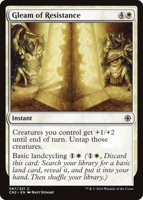 Gleam of Resistance (CN2-087) - common - Foil