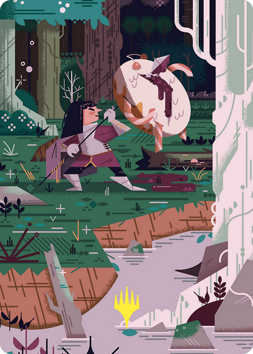 Stab Wound // Stab Wound (AWOE-069) - common (Borderless) - Foil