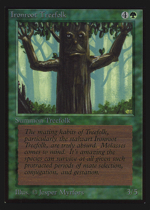 Ironroot Treefolk (IED-204) - common