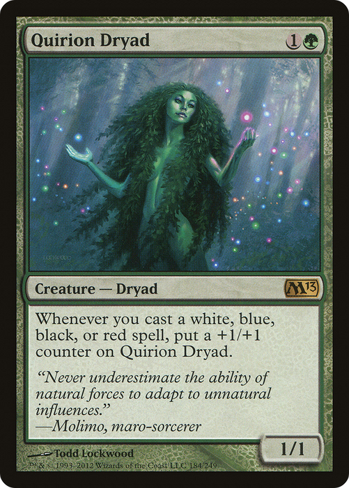 Quirion Dryad (M13-184) - rare - Foil