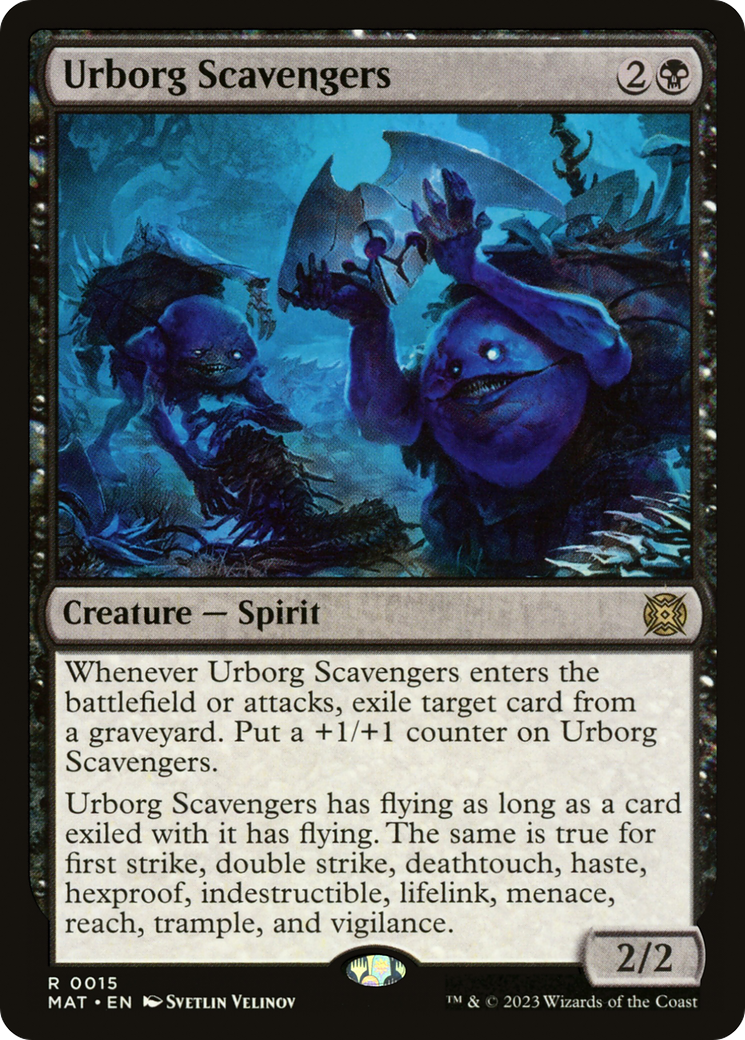 Urborg Scavengers (MAT-015) - rare - Foil