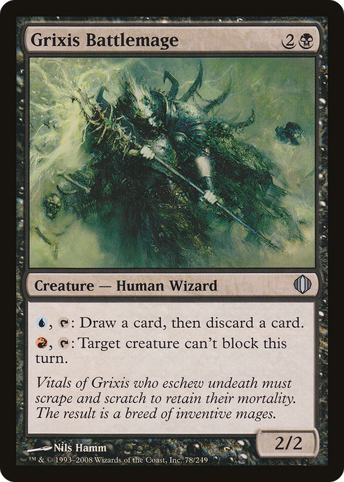 Grixis Battlemage (ALA-078) - uncommon