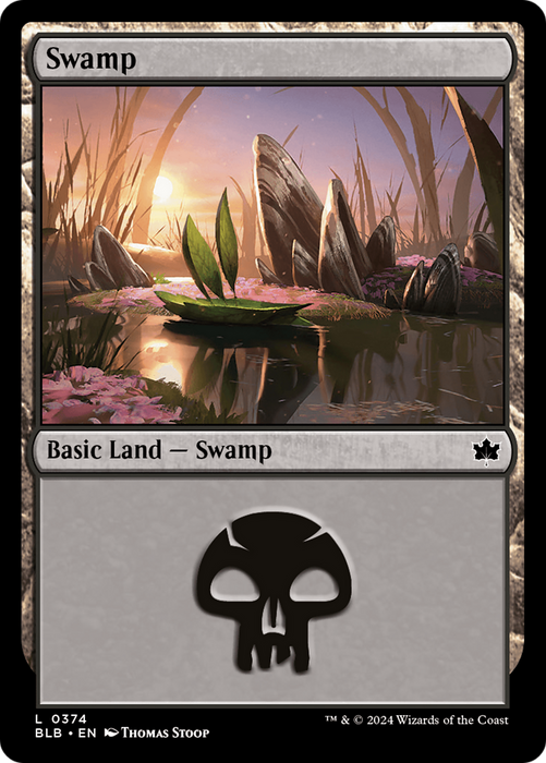 Swamp (BLB-374) - common - Foil