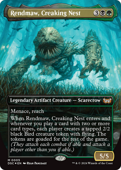 Rendmaw, Creaking Nest (DSC-005) - mythic (Borderless)