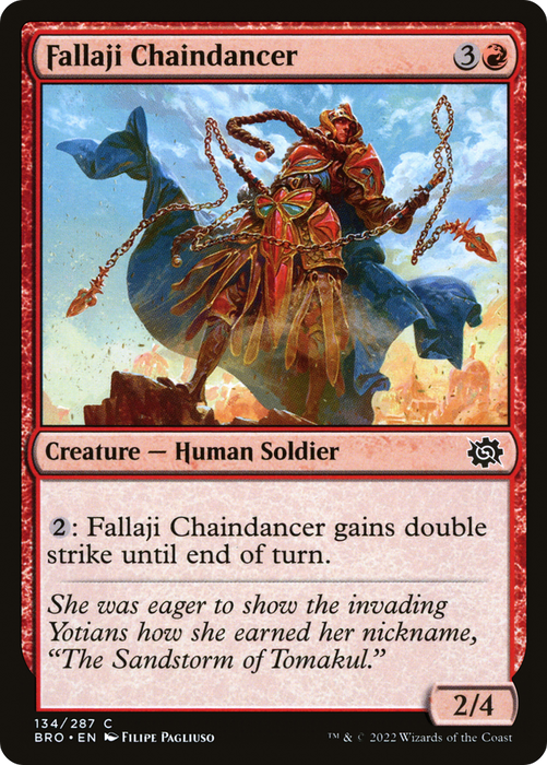 Fallaji Chaindancer (BRO-134) - common - Foil