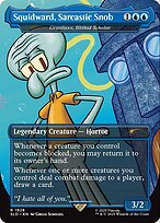 Squidward, Sarcastic Snob - Grazilaxx, Illithid Scholar (SLD-1928) - rare