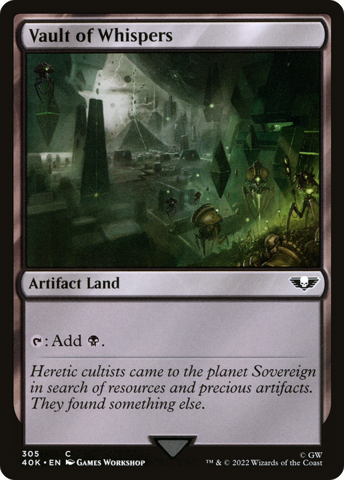 Vault of Whispers (40K-305) - common