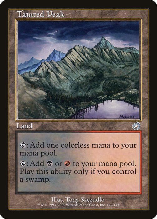 Tainted Peak (TOR-142) - uncommon