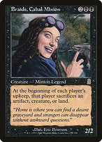 Braids, Cabal Minion (ODY-117) - rare