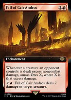 Fall of Cair Andros (LTR-770) - rare: (Extended Art) - Foil