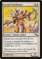 Auriok Steelshaper (MRD-004) - rare - Foil