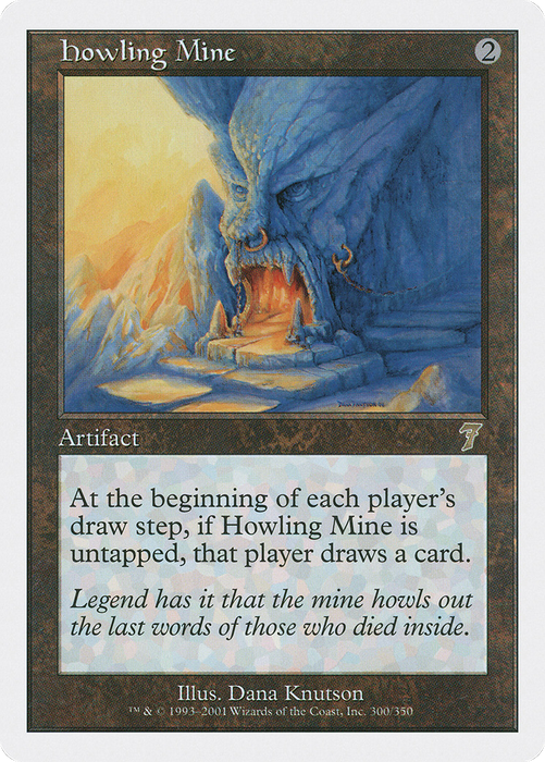 Howling Mine (7ED-300) - rare