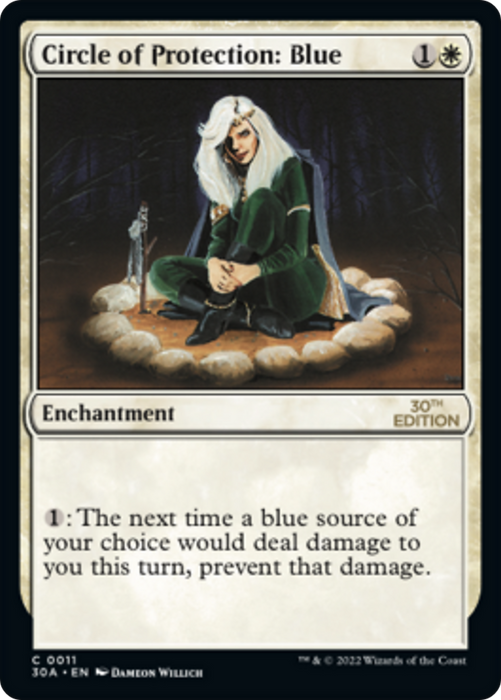 Circle of Protection: Blue (30A-011) - common