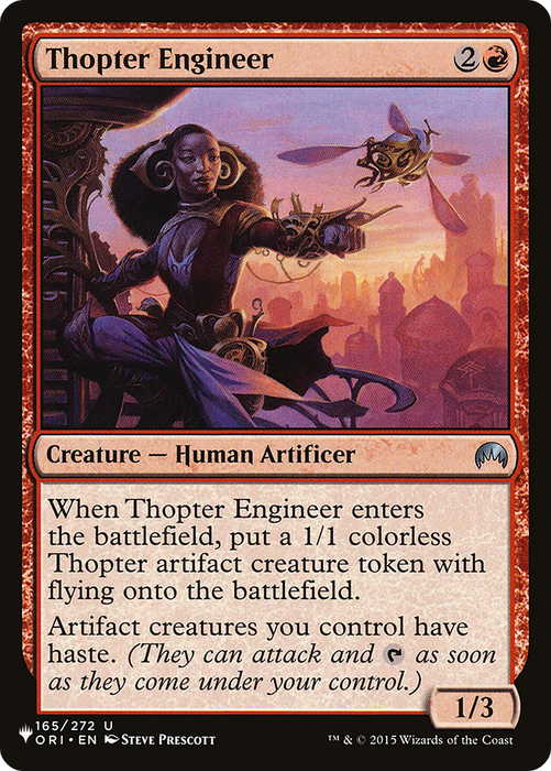 Thopter Engineer (LIST-ORI-165) - uncommon