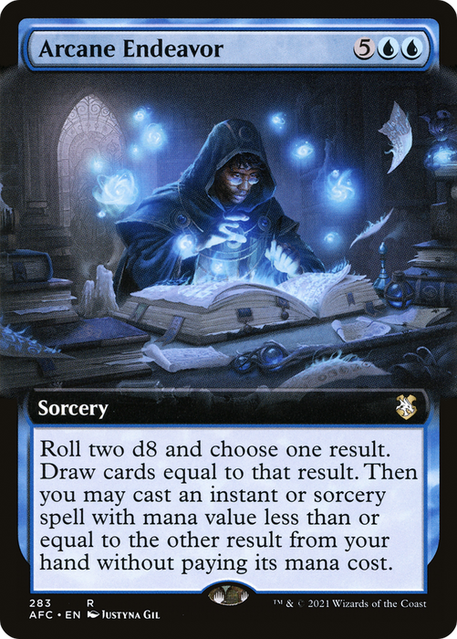 Arcane Endeavor (AFC-283) - rare: (Extended Art)