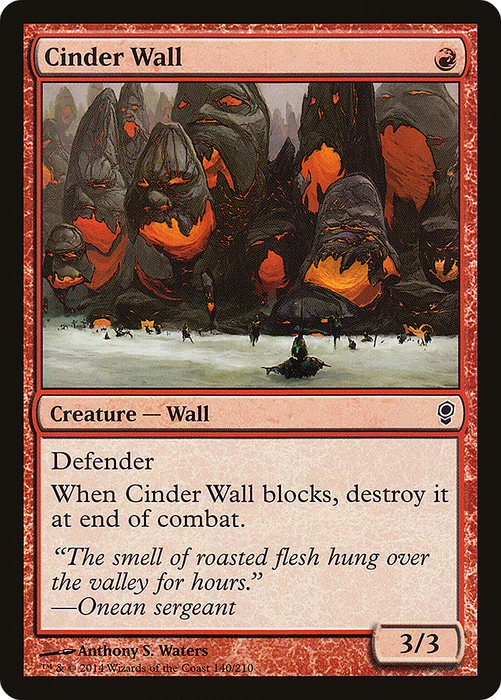 Cinder Wall (CNS-140) - common