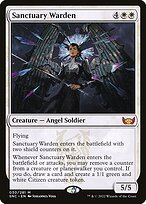 Sanctuary Warden (SNC-030) - mythic - Foil