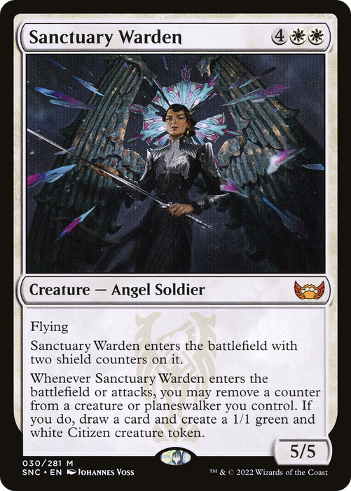 Sanctuary Warden (SNC-030) - mythic