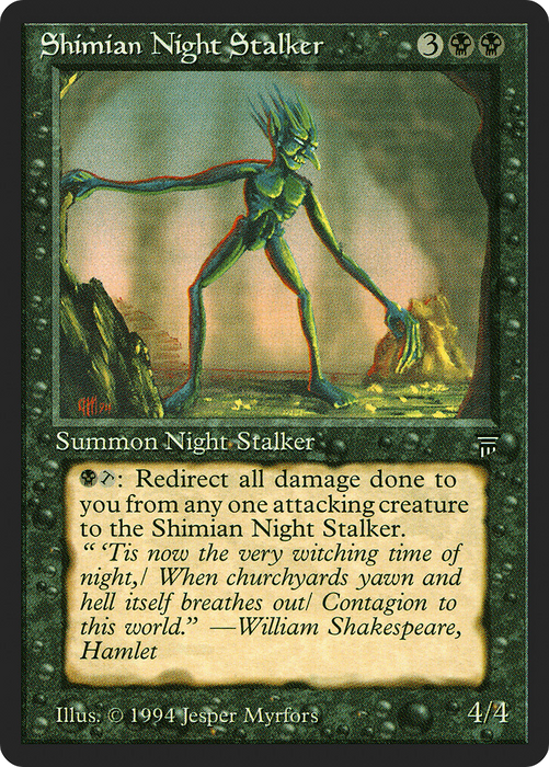 Shimian Night Stalker (LEG-116) - uncommon