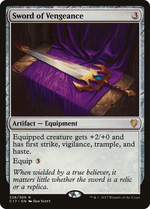Sword of Vengeance (C17-228) - rare