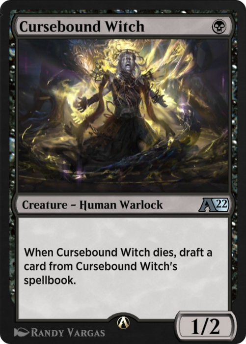 Cursebound Witch (Y22-024) - uncommon