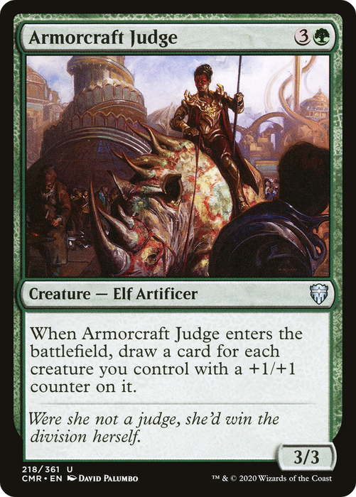 Armorcraft Judge (CMR-218) - uncommon - Foil