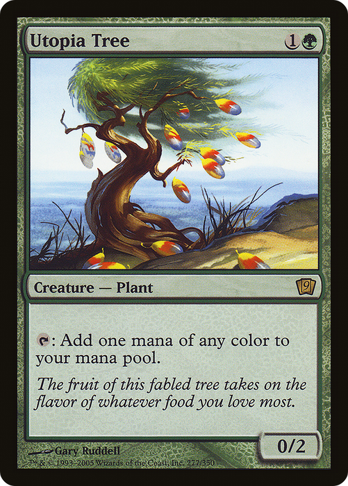Utopia Tree (9ED-277★) - rare - Foil