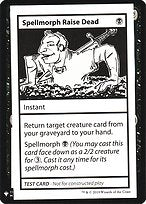 Spellmorph Raise Dead (CMB1-046) - rare