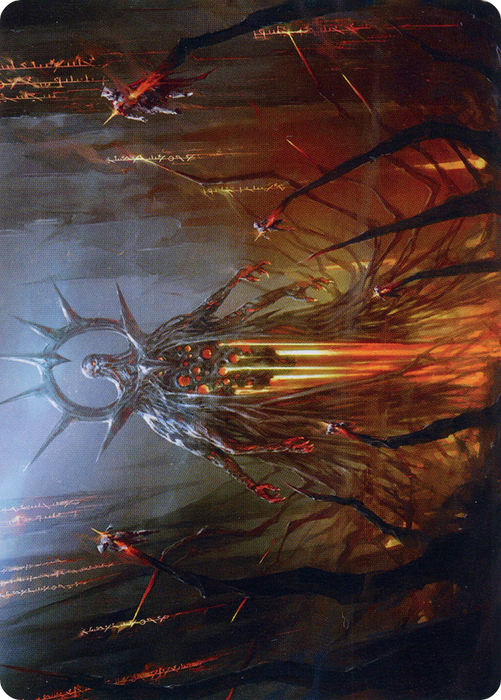 Solphim, Mayhem Dominus // Solphim, Mayhem Dominus (AONE-035) - common (Borderless) - Foil