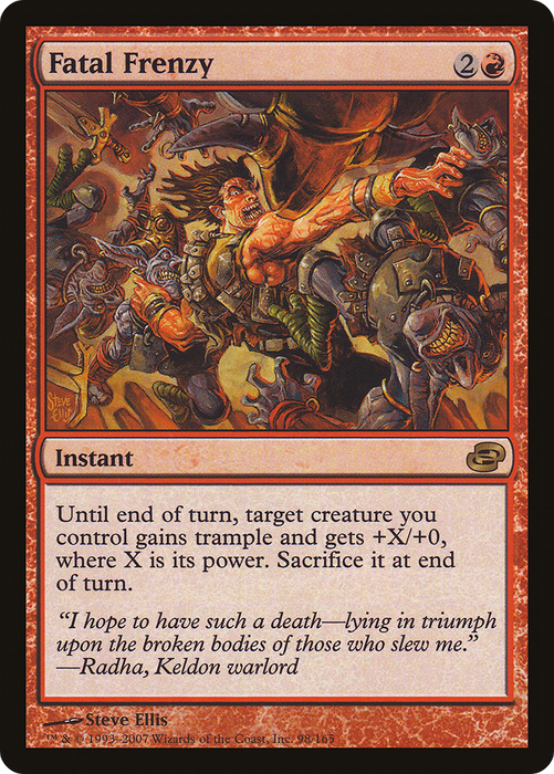 Fatal Frenzy (PLC-098) - rare