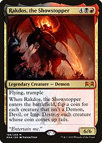 Rakdos, the Showstopper (RNA-199) - mythic