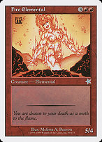 Fire Elemental (S99-096) - uncommon