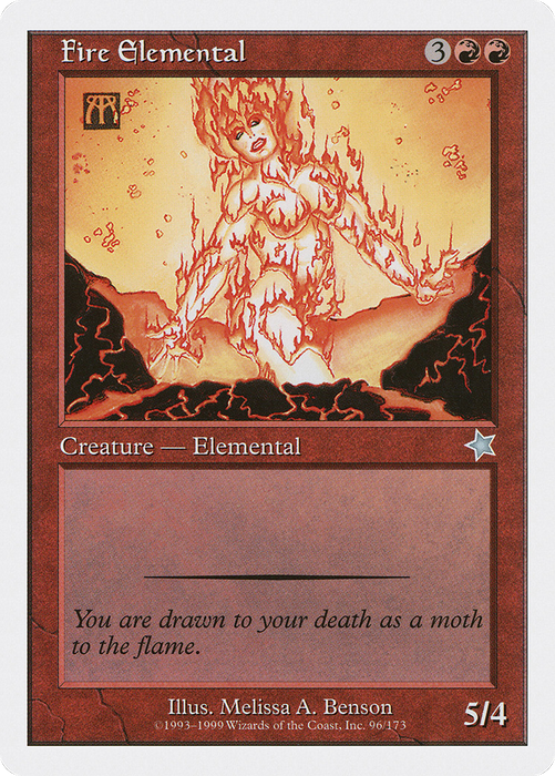 Fire Elemental (S99-096) - uncommon