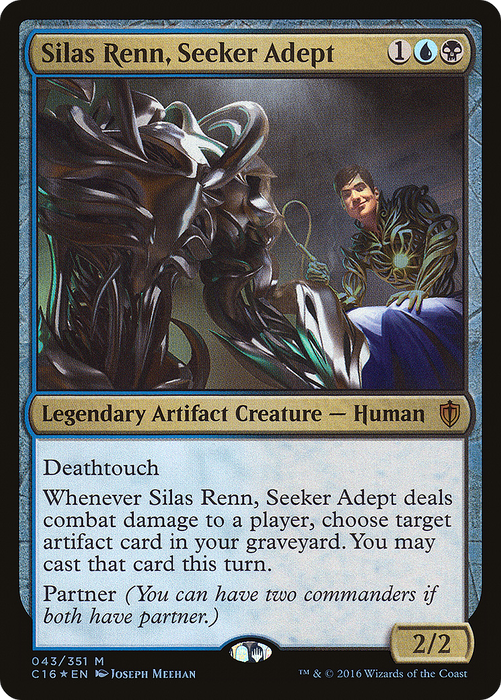 Silas Renn, Seeker Adept (C16-043) - mythic - Foil