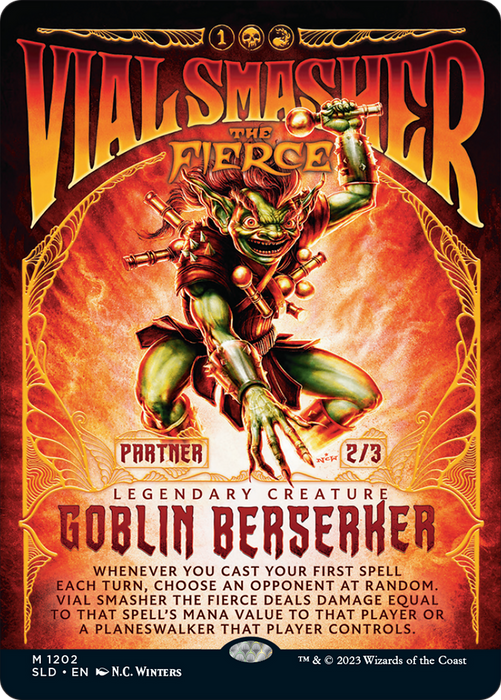 Vial Smasher the Fierce (SLD-1202) - mythic (Borderless) - Foil