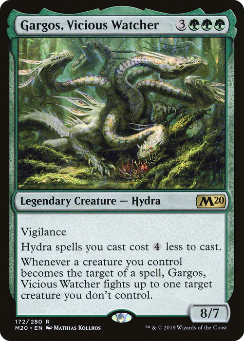 Gargos, Vicious Watcher (M20-172) - rare - Foil