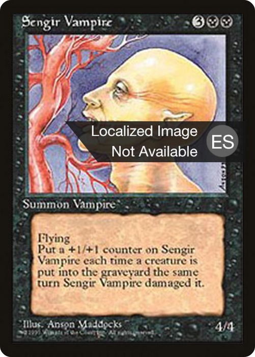 Sengir Vampire (4BB-160) - uncommon