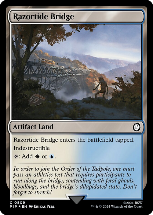 Razortide Bridge (PIP-809) - common - Foil