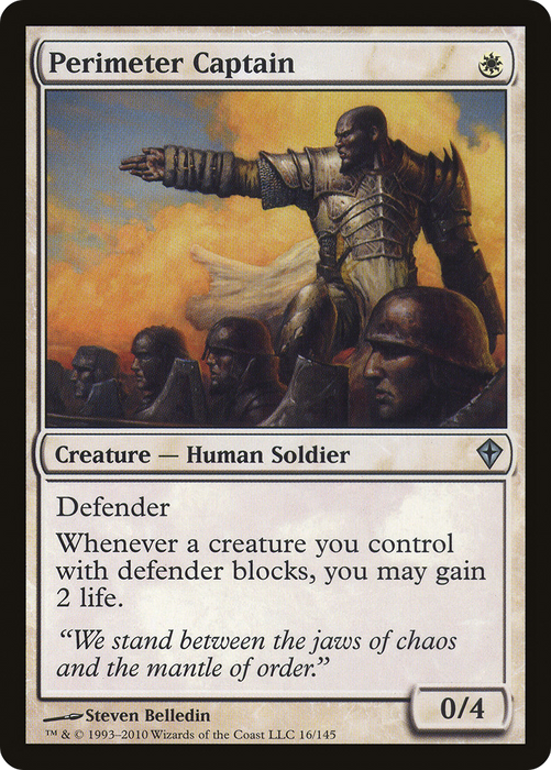 Perimeter Captain (WWK-016) - uncommon - Foil