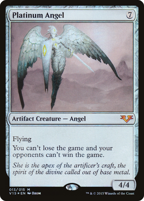 Platinum Angel (V15-013) - mythic - Foil