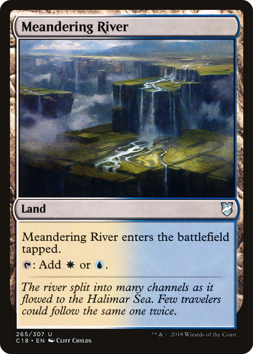 Meandering River (C18-265) - uncommon