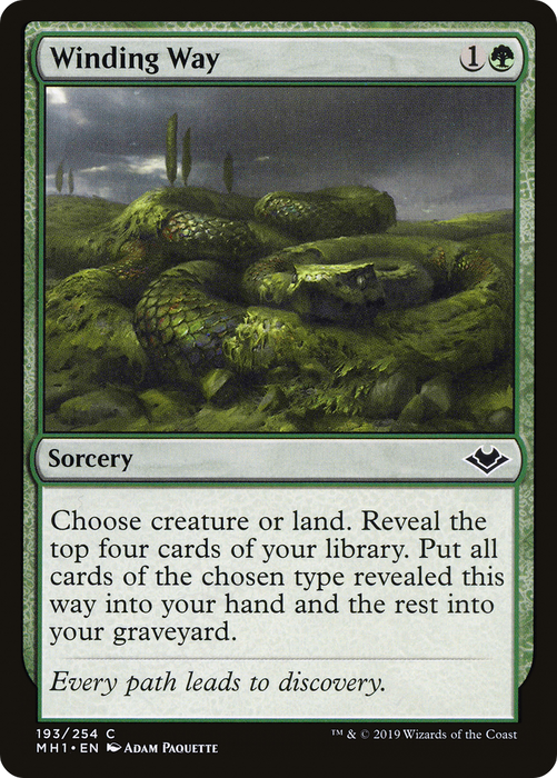Winding Way (MH1-193) - common - Foil
