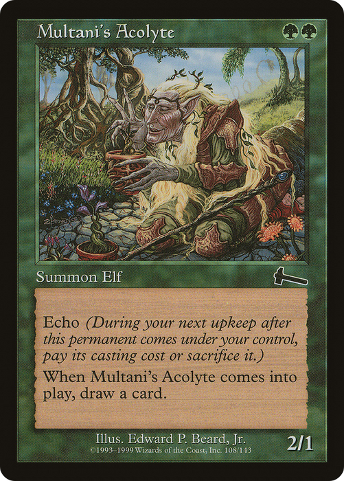 Multani's Acolyte (ULG-108) - common - Foil