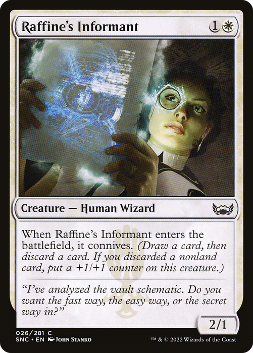 Raffine's Informant (SNC-026) - common - Foil