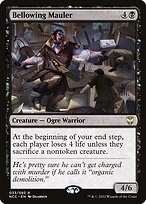 Bellowing Mauler (PPSNC-33P) - rare - Foil